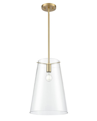 Millennium - 217101-VB - One Light Pendant - Maccan - Vintage Brass