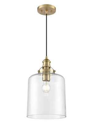 Millennium - 218201-VB - One Light Pendant - Khrisa - Vintage Brass