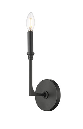 Millennium - 25301-MB - One Light Wall Sconce - Azara - Matte Black