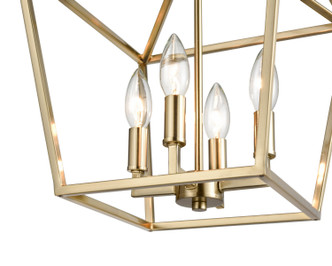 Corona Four Light Pendant (3234-MG)