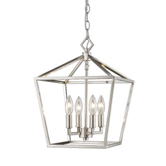 Millennium - 3234-SN - Four Light Pendant - Satin Nickel