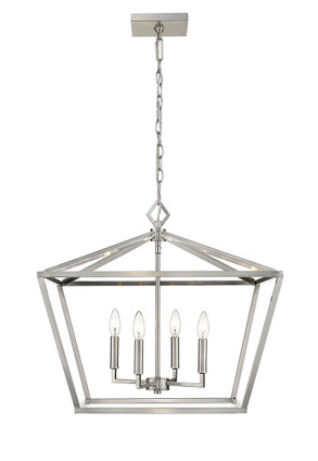 Millennium - 3294-SN - Four Light Pendant - Satin Nickel