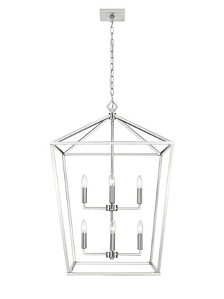 Millennium - 3335-SN - Eight Light Pendant - Satin Nickel