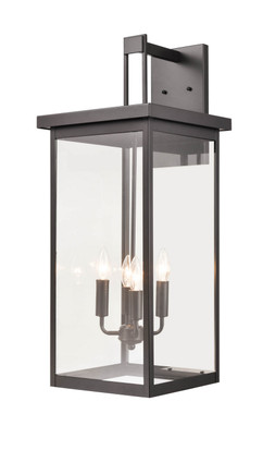 Barkeley Four Light Outdoor Wall Sconce (42606-PBZ)