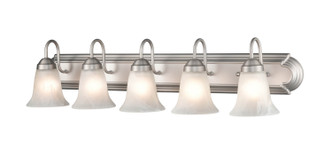 Millennium - 4285-SN - Five Light Vanity - Compana - Satin Nickel