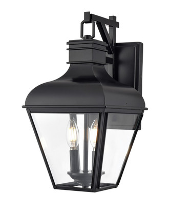 Millennium - 43102-MB - Two Light Outdoor Wall Sconce - Edenton - Matte Black