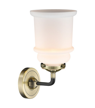 manufacturer_finish:Black Antique Brass|manufacturer_glass:Cased Matte White Large Canton|light_output:220.00lm|color_temperature:2200K|cri:99
