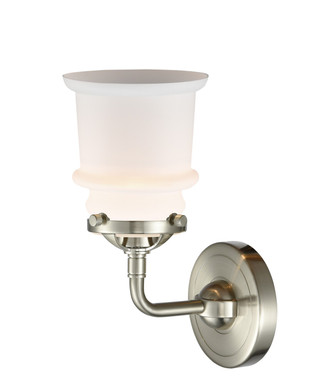 manufacturer_finish:Brushed Satin Nickel|manufacturer_glass:Cased Matte White Small Canton|light_output:220.00lm|color_temperature:2200K|cri:99