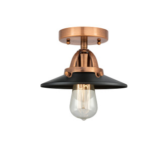 manufacturer_finish:Antique Copper|manufacturer_glass:Matte Black|light_output:220.00lm|color_temperature:2200K|cri:99