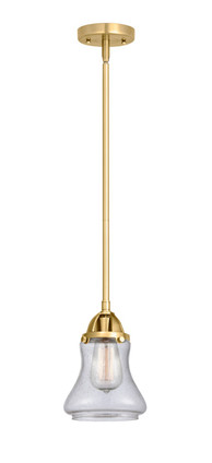 Innovations - 288-1S-SG-G194-LED - LED Mini Pendant - Nouveau 2 - Satin Gold