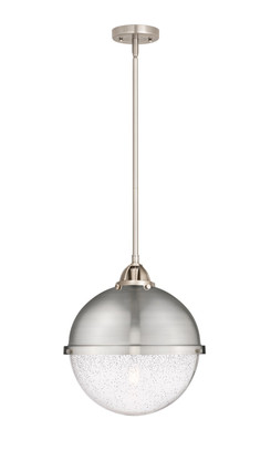 Innovations - 288-1S-SN-HFS-124-SN - One Light Pendant - Nouveau 2 - Brushed Satin Nickel
