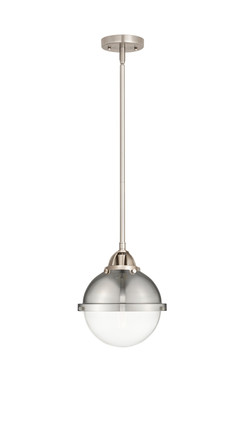 Innovations - 288-1S-SN-HFS-82-SN - One Light Mini Pendant - Nouveau 2 - Brushed Satin Nickel