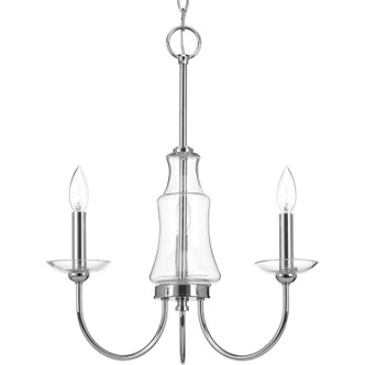 Progress Lighting - P400102-015 - Three Light Chandelier - Litchfield - Polished Chrome