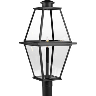 Progress Lighting - P540107-031 - One Light Outdoor Post Lantern - Bradshaw - Black Progress Lighting - P540107-031 - One Light Outdoor Post Lantern - Bradshaw - Black