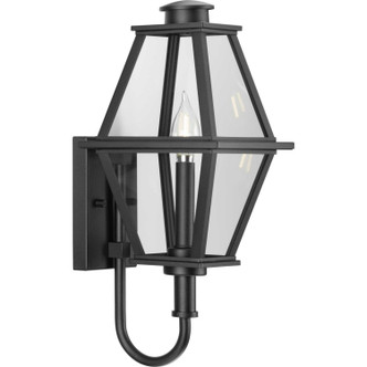 Progress Lighting - P560347-031 - One Light Outdoor Wall Lantern - Bradshaw - Black Progress Lighting - P560347-031 - One Light Outdoor Wall Lantern - Bradshaw - Black