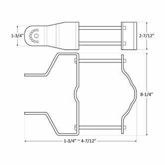 Pole Mount (SOLF-PMR-36W/54W)