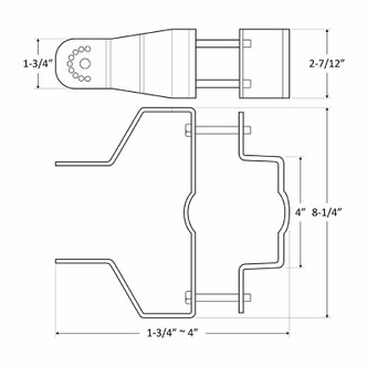 Pole Mount (SOLF-PMS-36W/54W)
