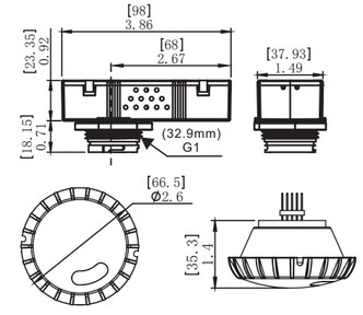 Sensor Dip & Rc (WEC-3MDR-42)
