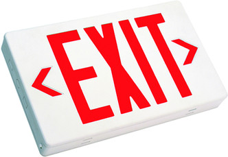Westgate - XT-RW-EM - LED Exit W/Battery Backup - White