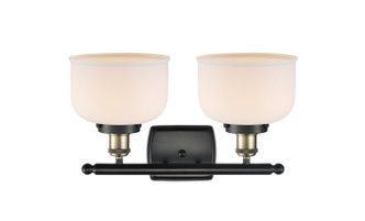 manufacturer_finish:Black Antique Brass|manufacturer_glass:Cased Matte White Large Bell|light_output:220.00lm|color_temperature:2200K|cri:99