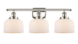 manufacturer_finish:Polished Nickel|manufacturer_glass:Cased Matte White Large Bell|light_output:220.00lm|color_temperature:2200K|cri:99