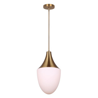 Canarm - IPL1121A01GD - One Light Pendant - Evlin - Gold