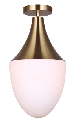 Evlin One Light Pendant (IPL1121A01GD)