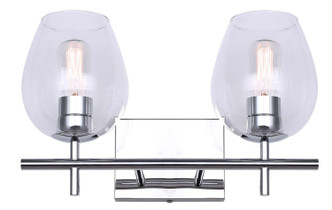 Cain Two Light Vanity in Chrome (387-IVL1019A02CH)