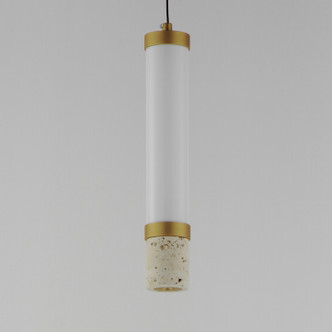 Travertine LED Pendant (E11051-01TVGLD)