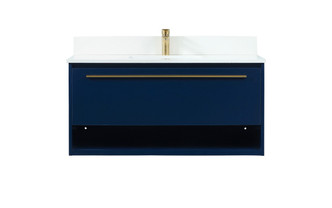 Elegant Lighting - VF43540MBL-BS - Vanity Sink Set - Roman - Blue