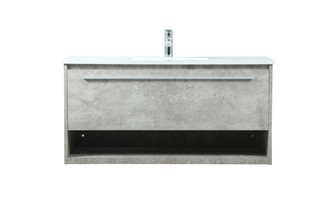 Elegant Lighting - VF43540MCG - Vanity Sink Set - Roman - Concrete Grey