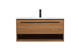 Elegant Lighting - VF43540WB - Single Bathroom Vanity - Roman - Walnut Brown