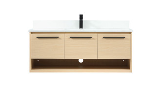 Elegant Lighting - VF43548MMP-BS - Vanity Sink Set - Roman - Maple