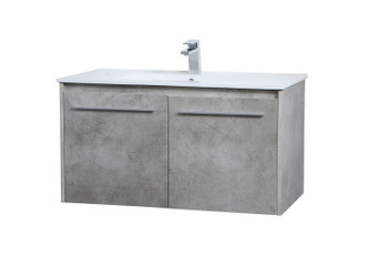 Rasina Single Bathroom Floating Vanity (VF44036CG)