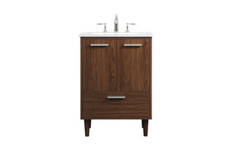 Elegant Lighting - VF47024MWT - Vanity Sink Set - Baldwin - Walnut