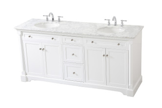 Clarence Bathroom Vanity Set (VF53072DWH)