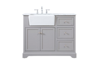 Elegant Lighting - VF60242GR - Single Bathroom Vanity - Franklin - grey