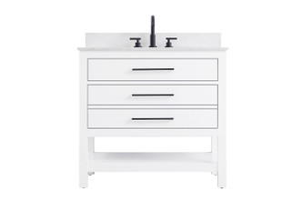 Elegant Lighting - VF60536WH-BS - Bathroom Vanity - Karson - White