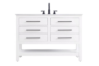 Elegant Lighting - VF60548WH - Bathroom Vanity - Karson - White