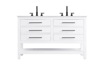 Elegant Lighting - VF60554DWH - Bathroom Vanity - Karson - White