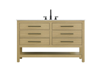 Elegant Lighting - VF60554MHB - Bathroom Vanity - Karson - Honey Brown