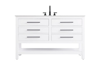 Elegant Lighting - VF60554WH - Bathroom Vanity - Karson - White