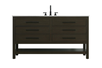 Elegant Lighting - VF60560MMB - Bathroom Vanity - Karson - Mocha Brown