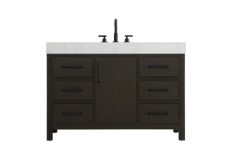 Elegant Lighting - VF60648MMB - Bathroom Vanity - Nathan - Mocha Brown