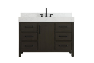 Elegant Lighting - VF60648MMB-BS - Bathroom Vanity - Nathan - Mocha Brown