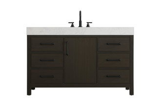 Elegant Lighting - VF60654MMB - Bathroom Vanity - Nathan - Mocha Brown
