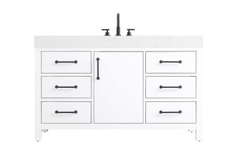 Elegant Lighting - VF60654WH - Bathroom Vanity - Nathan - White