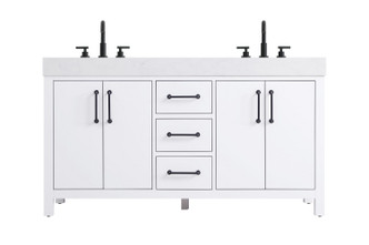 Elegant Lighting - VF60660DWH - Bathroom Vanity - Nathan - White