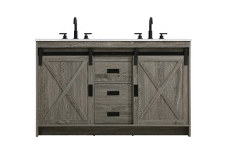 Elegant Lighting - VF90554DRG - Bathroom Vanity - Austin - Rustic Grey