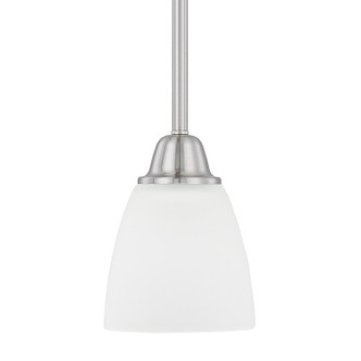 Capital Lighting - 315111BN-337 - One Light Pendant - Trenton - Brushed Nickel Capital Lighting - 315111BN-337 - One Light Pendant - Trenton - Brushed Nickel